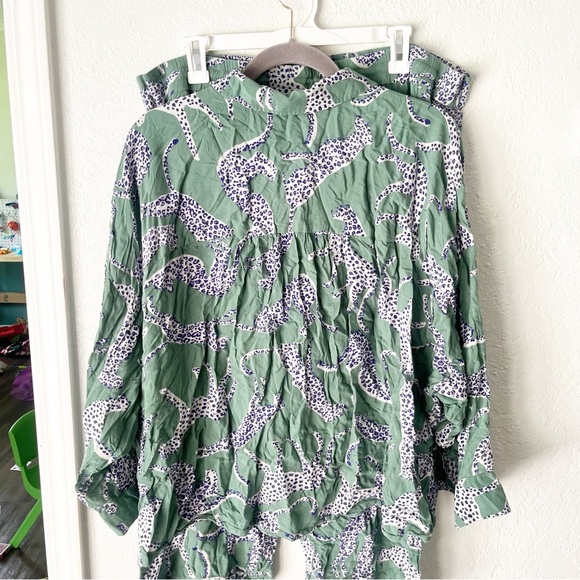 Anthropologie Pajamas Women's 2X A+ Sweet Dreams Sleep Set Leopard Print - Picture 3 of 14